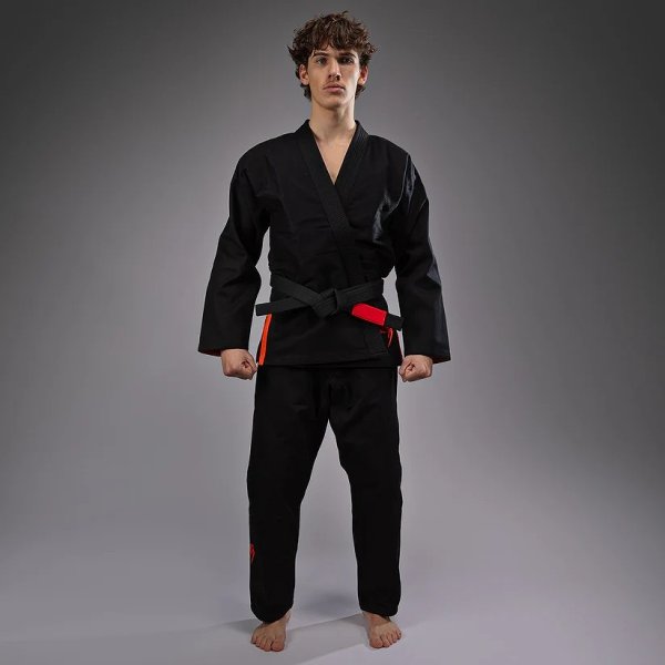 Photo1: VENUM Jiu Jitsu Gi CHALLENGER XT Black (1)