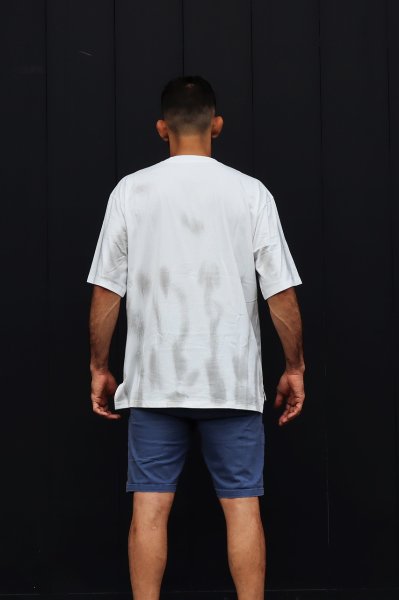 Photo9: BULL TERRIER Oversized T-Shirt Tie Dye White (9)