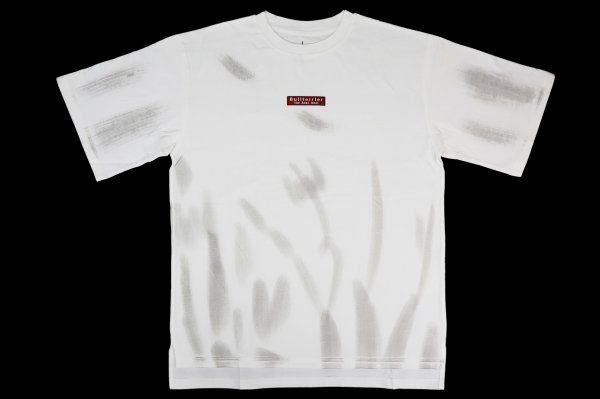 Photo1: BULL TERRIER Oversized T-Shirt Tie Dye White (1)