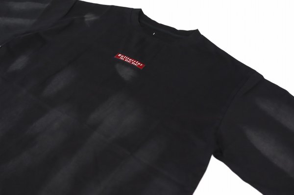 Photo4: BULL TERRIER Oversized T-Shirt Tie Dye Black (4)