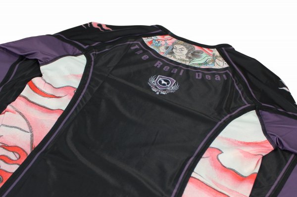 Photo7: BULL TERRIER Rashguard ACALA 2.0 Long Sleeve Black (7)