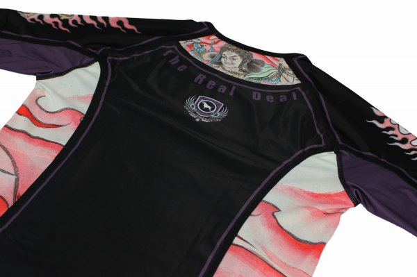 Photo7: BULL TERRIER Rashguard ACALA 2.0 Short Sleeve Black (7)