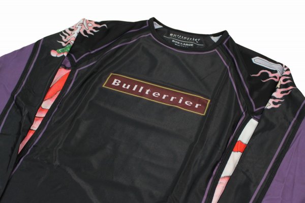 Photo6: BULL TERRIER Rashguard ACALA 2.0 Long Sleeve Black (6)