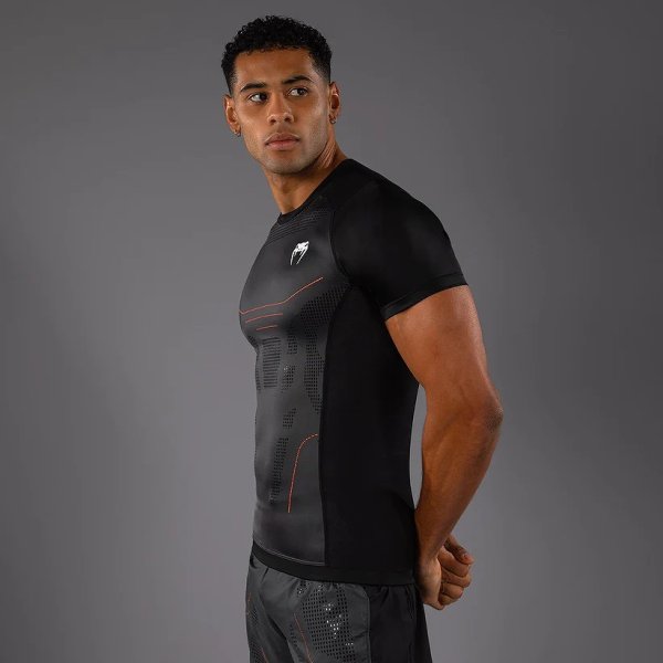 Photo7: VENUM Rashguard TECHNICAL 3.0 Short Sleeve Graphite  (7)