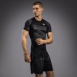 Photo3: VENUM Rashguard G-Fit Air Short Sleeve Black/Dessert Sandwich (3)