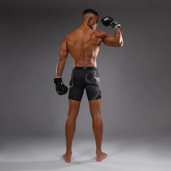 Photo9: VENUM Vale Tudo Shorts GLADIATOR 5.0 Black/Silver (9)