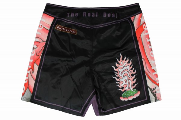 Photo5: BULL TERRIER Fight Shorts ACALA 2.0 Black (5)