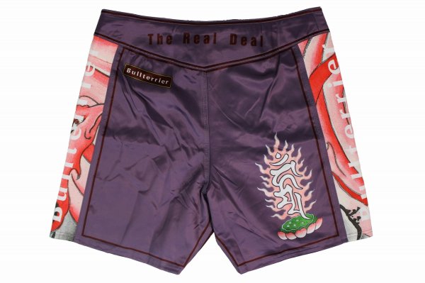 Photo5: BULL TERRIER Fight Shorts ACALA 2.0 Purple (5)