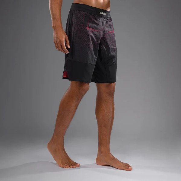 Photo4: VENUM Fight Shorts G-Fit Air Black/Fire Red (4)
