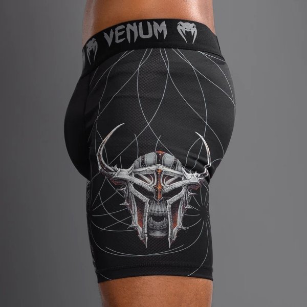 Photo3: VENUM Vale Tudo Shorts GLADIATOR 5.0 Black/Silver (3)