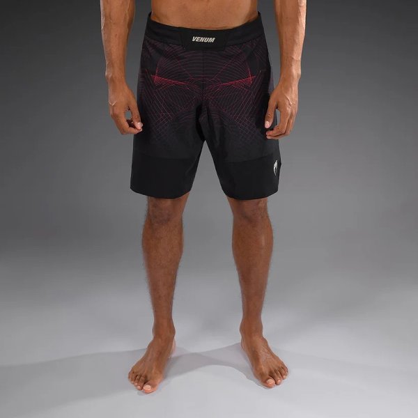 Photo1: VENUM Fight Shorts G-Fit Air Black/Fire Red (1)