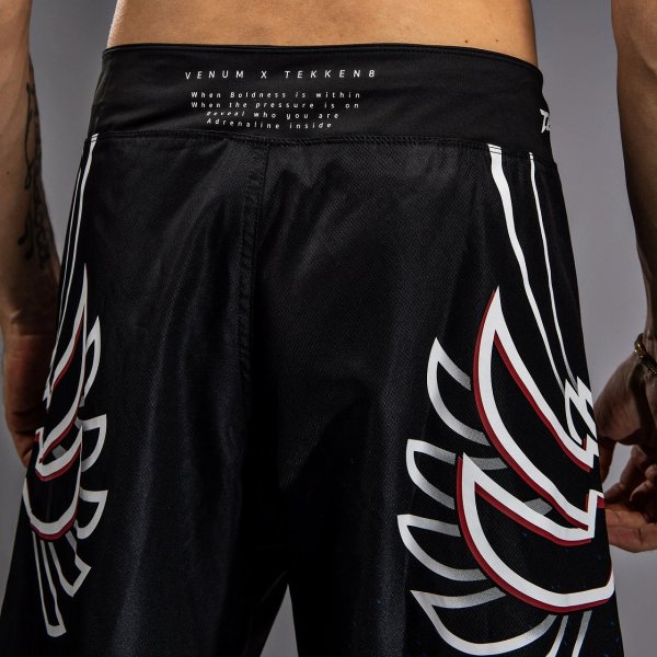 Photo5: VENUM x TEKKEN 8 Fight Shorts JIN KAZAMA Blue/Black/White (5)