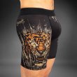 Photo1: VENUM Vale Tudo Shorts TIGER Black/Neon Orange  (1)