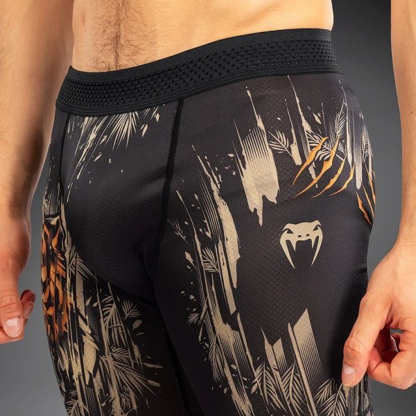 Photo5: VENUM Vale Tudo Shorts TIGER Black/Neon Orange  (5)