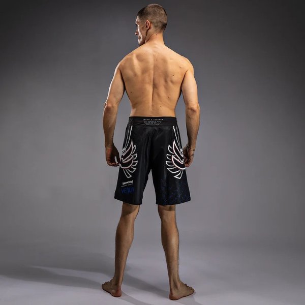 Photo4: VENUM x TEKKEN 8 Fight Shorts JIN KAZAMA Blue/Black/White (4)