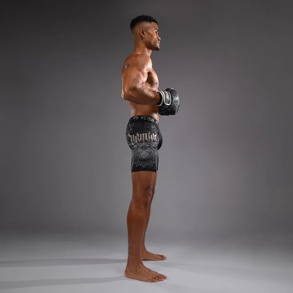 Photo8: VENUM Vale Tudo Shorts GLADIATOR 5.0 Black/Silver (8)