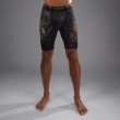 Photo1: VENUM Vale Tudo Shorts SANTA MUERTE 5.0 Black/Gold (1)