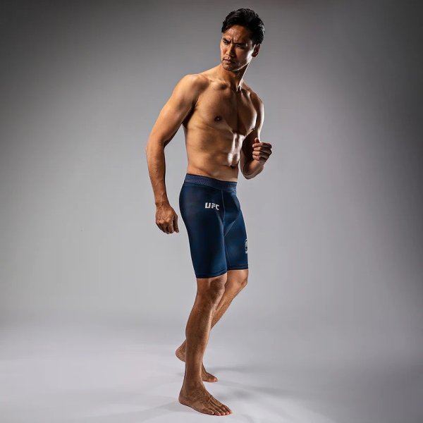 Photo5: VENUM Vale Tudo Shorts UFC Fusion Authentic Fight Week Oceanic Blue (5)