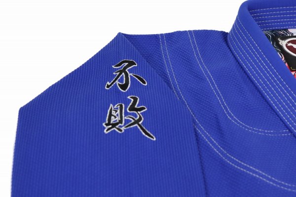 Photo7: BULLTERRIER Jiu Jitsu Gi FUHAI R Blue (7)