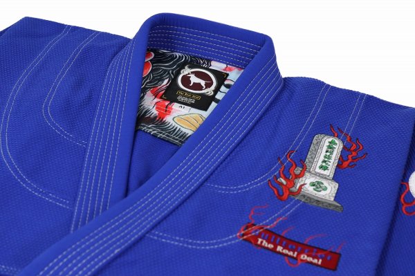 Photo5: BULLTERRIER Jiu Jitsu Gi FUHAI R Blue (5)