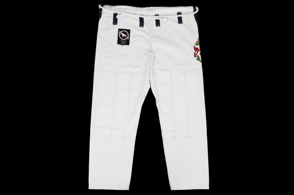 Photo4: BULLTERRIER Jiu Jitsu Gi FUHAI R White (4)