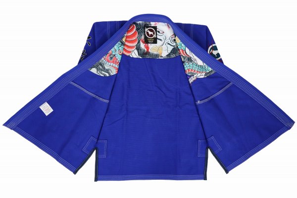 Photo2: BULLTERRIER Jiu Jitsu Gi FUHAI R Blue (2)
