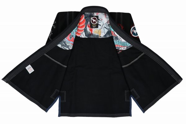 Photo2: BULLTERRIER Jiu Jitsu Gi FUHAI R Black (2)