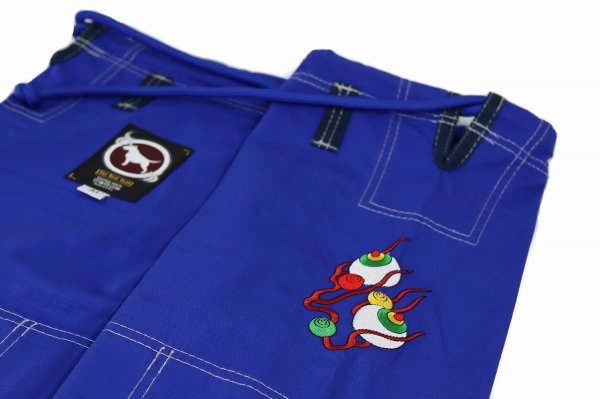 Photo9: BULLTERRIER Jiu Jitsu Gi FUHAI R Blue (9)