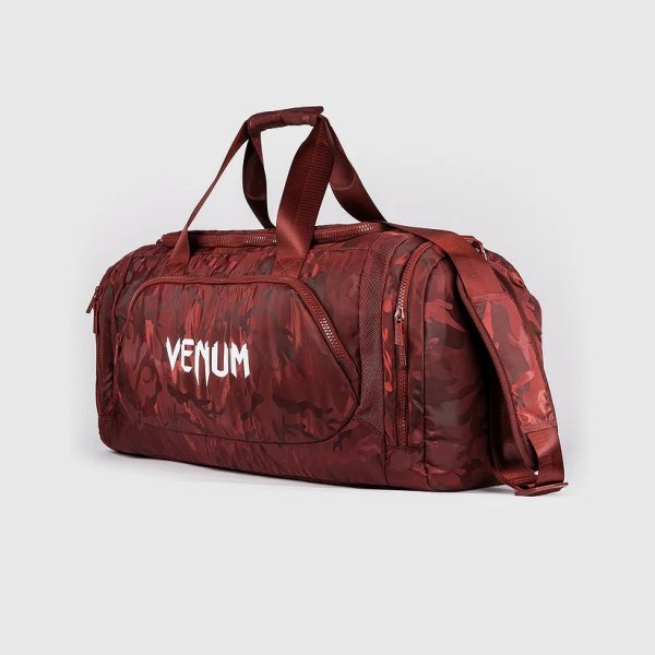 Photo2: VENUM Sport Bag TRAINER LITE Camo/Burgundy (2)