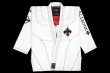 Photo1: GRIPS x AL LEONE Jiu-Jitsu Gi SECRET WEAPON White (1)