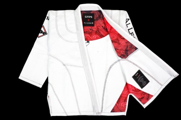 Photo2: GRIPS x AL LEONE Jiu-Jitsu Gi SECRET WEAPON White (2)