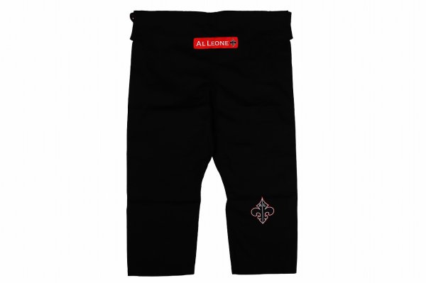 Photo5: GRIPS x AL LEONE Kids Jiu-Jitsu Gi PRIMERO Black (5)
