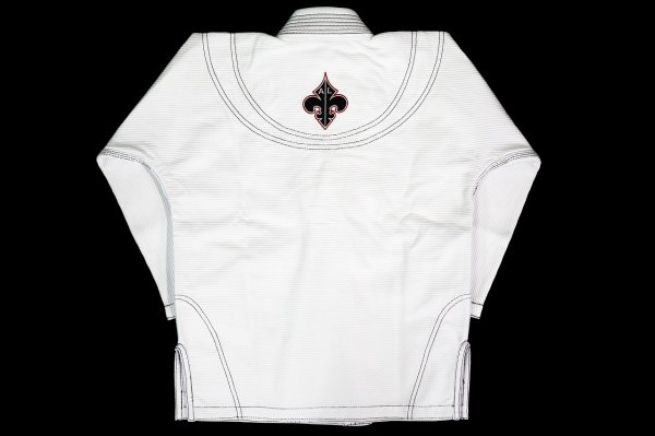 Photo3: GRIPS x AL LEONE Kids Jiu-Jitsu Gi PRIMERO White (3)