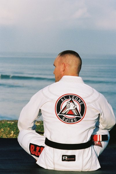 Photo10: GRIPS x AL LEONE Jiu-Jitsu Gi SECRET WEAPON White (10)