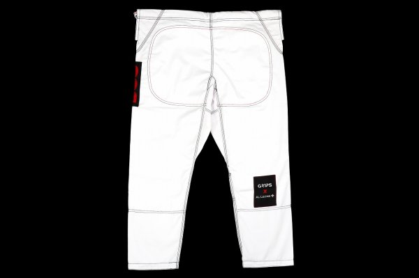 Photo5: GRIPS x AL LEONE Jiu-Jitsu Gi SECRET WEAPON White (5)