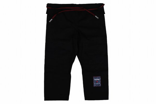 Photo4: GRIPS x AL LEONE Kids Jiu-Jitsu Gi PRIMERO Black (4)
