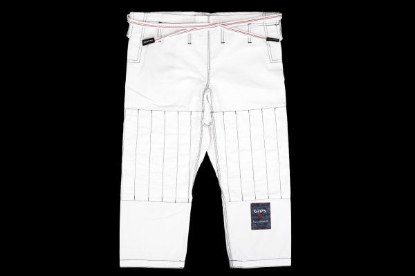 Photo4: GRIPS x AL LEONE Kids Jiu-Jitsu Gi PRIMERO White (4)
