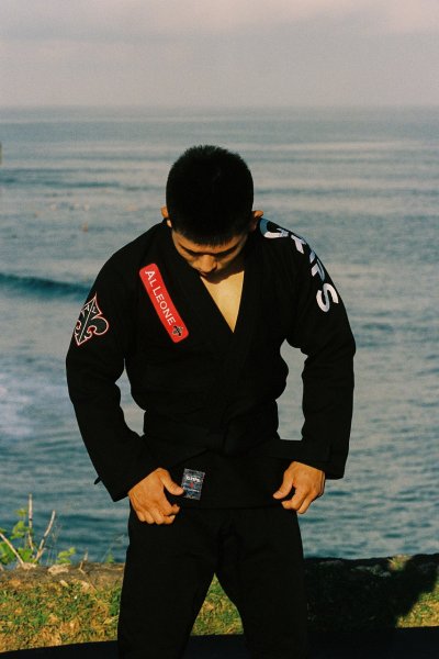 Photo8: GRIPS x AL LEONE Jiu-Jitsu Gi PRIMERO Black (8)