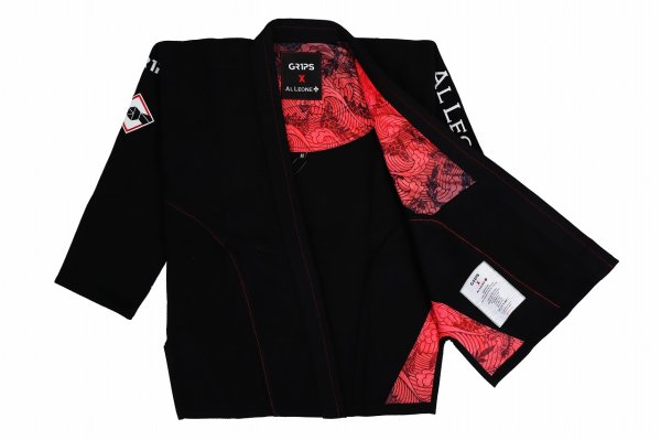 Photo2: GRIPS x AL LEONE Jiu-Jitsu Gi SECRET WEAPON Black (2)