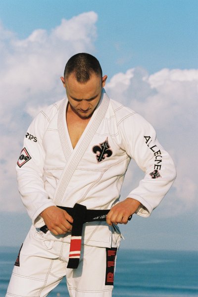 Photo8: GRIPS x AL LEONE Jiu-Jitsu Gi SECRET WEAPON White (8)