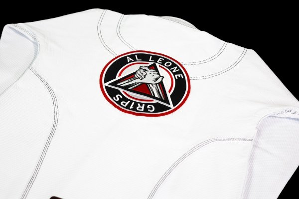 Photo7: GRIPS x AL LEONE Jiu-Jitsu Gi SECRET WEAPON White (7)