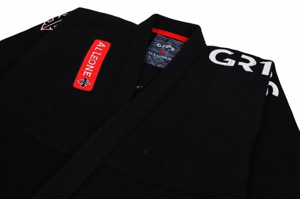 Photo6: GRIPS x AL LEONE Jiu-Jitsu Gi PRIMERO Black (6)