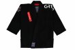 Photo1: GRIPS x AL LEONE Kids Jiu-Jitsu Gi PRIMERO Black (1)