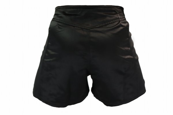 Photo3: BULL TERRIER Fight Shorts Short Fit CUSTOM BASE Black (3)
