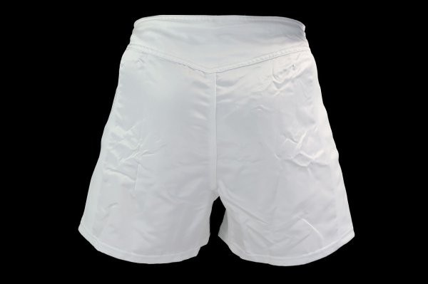 Photo3: BULL TERRIER Fight Shorts Short Fit CUSTOM BASE White (3)