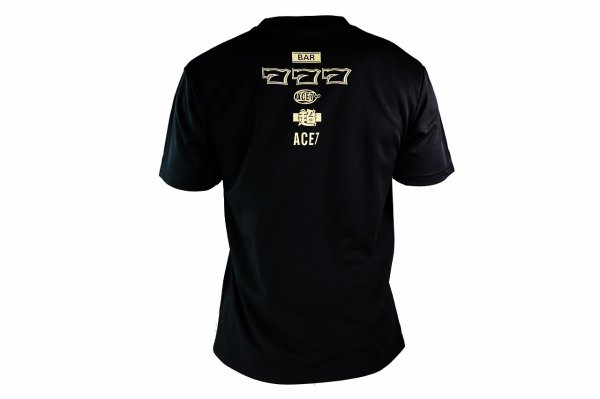 Photo6: ACE7 Dry Fit T-Shirt 01 Black (6)