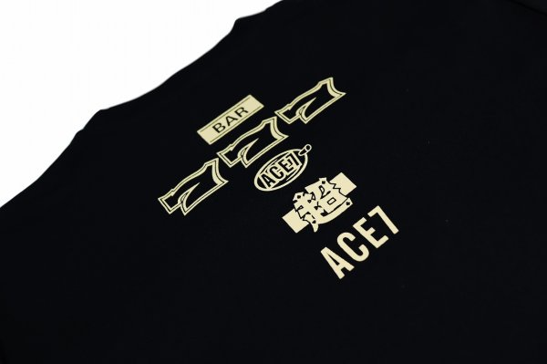Photo4: ACE7 Dry Fit T-Shirt 01 Black (4)