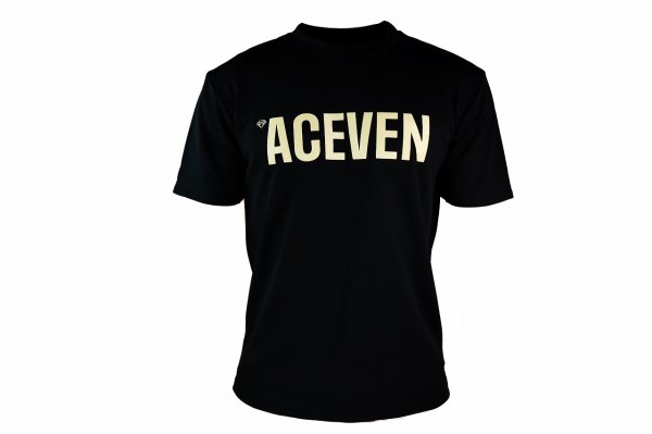 Photo5: ACE7 Dry Fit T-Shirt 01 Black (5)
