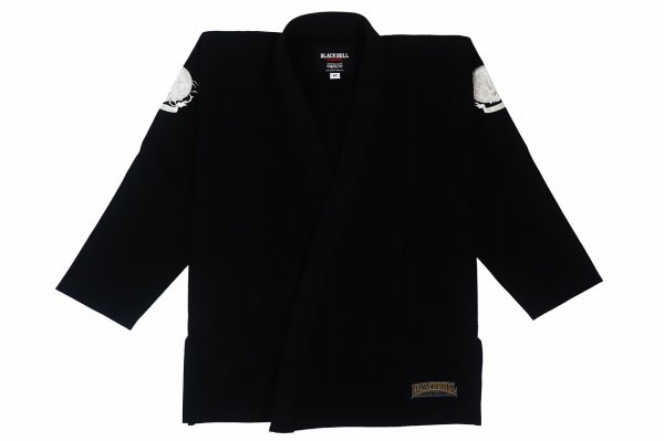 Photo1: BLACK BULL Jiu Jitsu Gi LIGHT R2.0 Black (1)