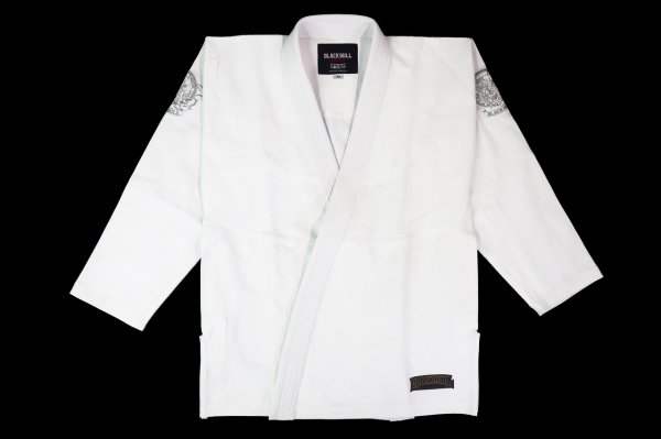 Photo1: BLACK BULL Jiu Jitsu Gi LIGHT R2.0 White (1)